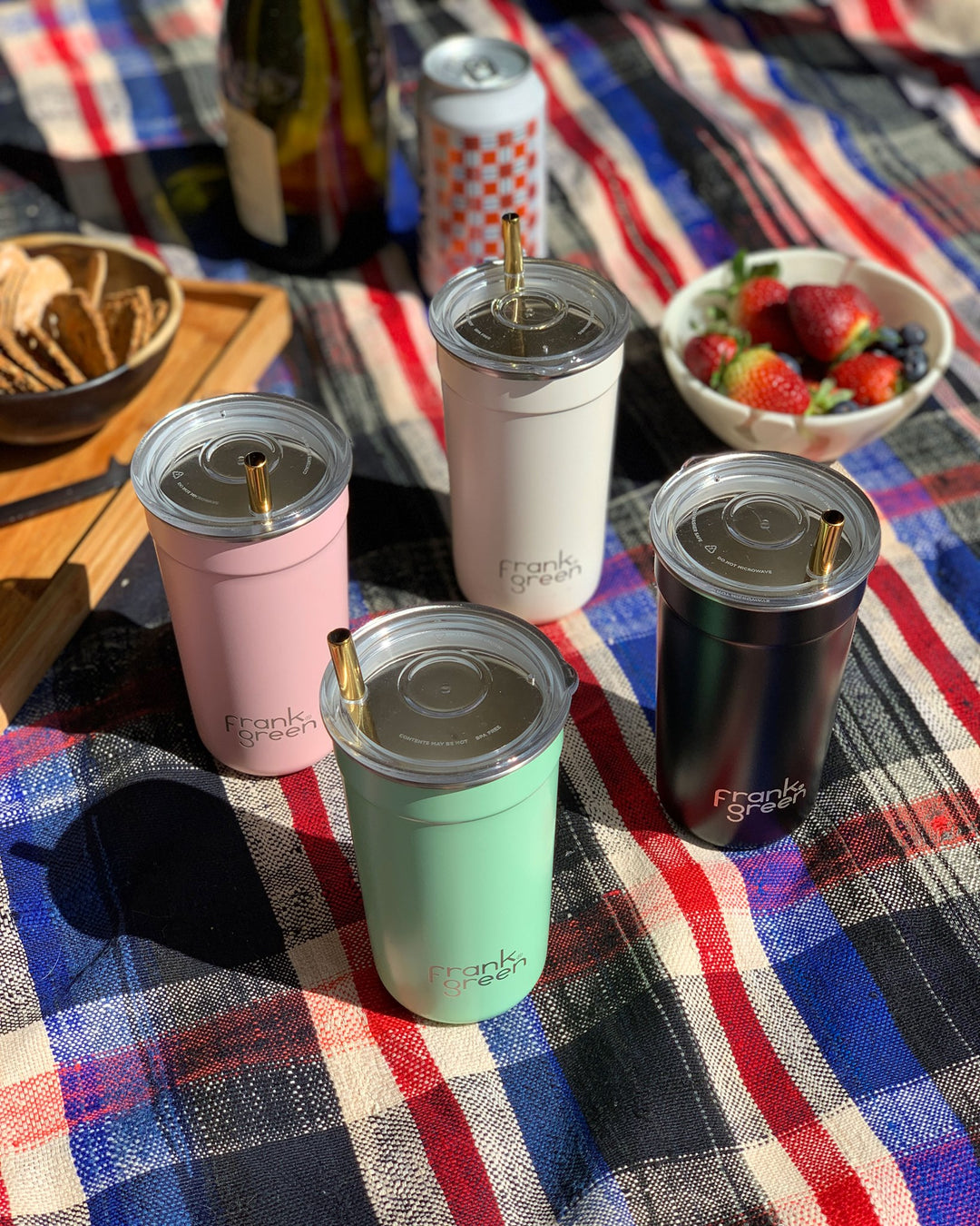 'Frank Green' Reuseable Cups & Straws