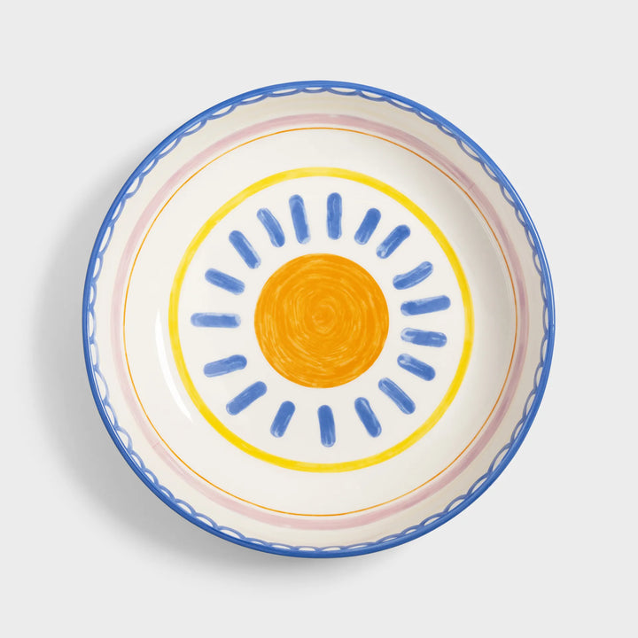 &K Boavista Blue Salad Bowl