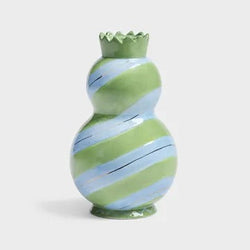 &K Green Jolly Candle Holder