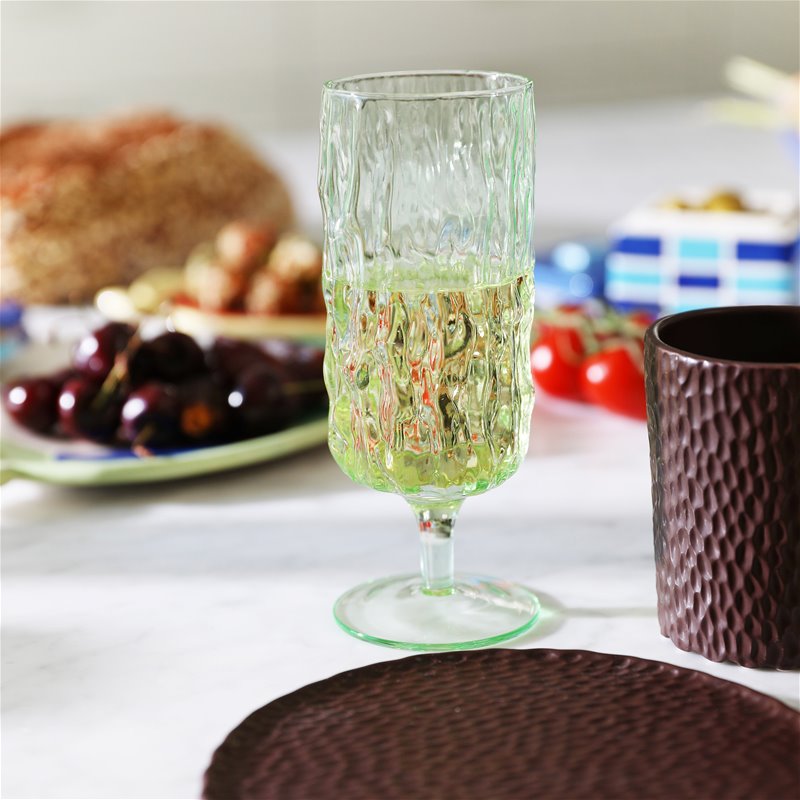 Green Trunk Glass Set