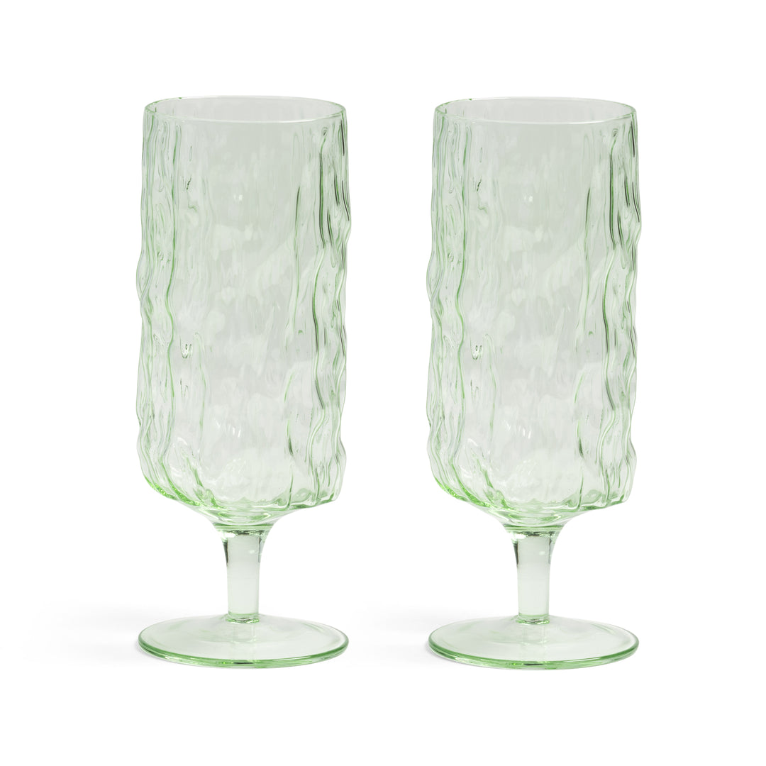 Green Trunk Glass Set