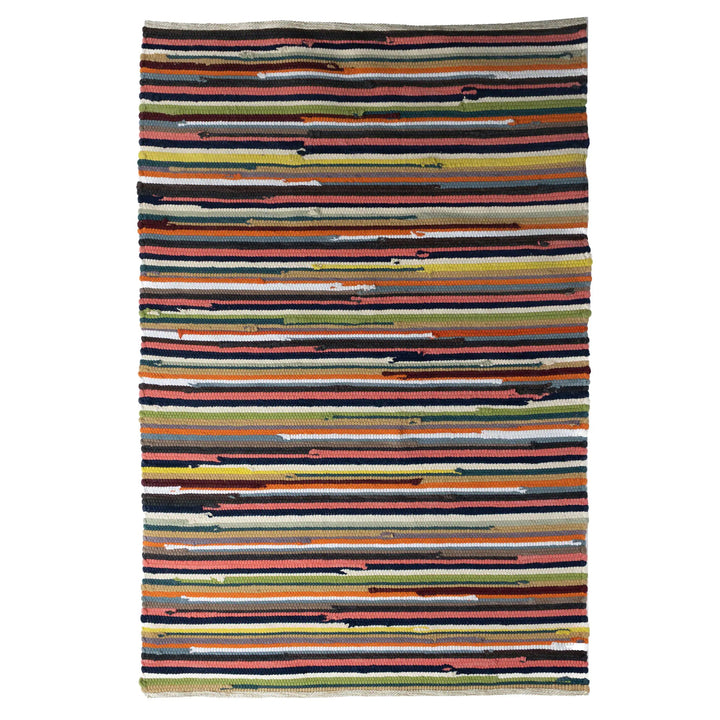 Ex Display 'Rag' Striped Rug