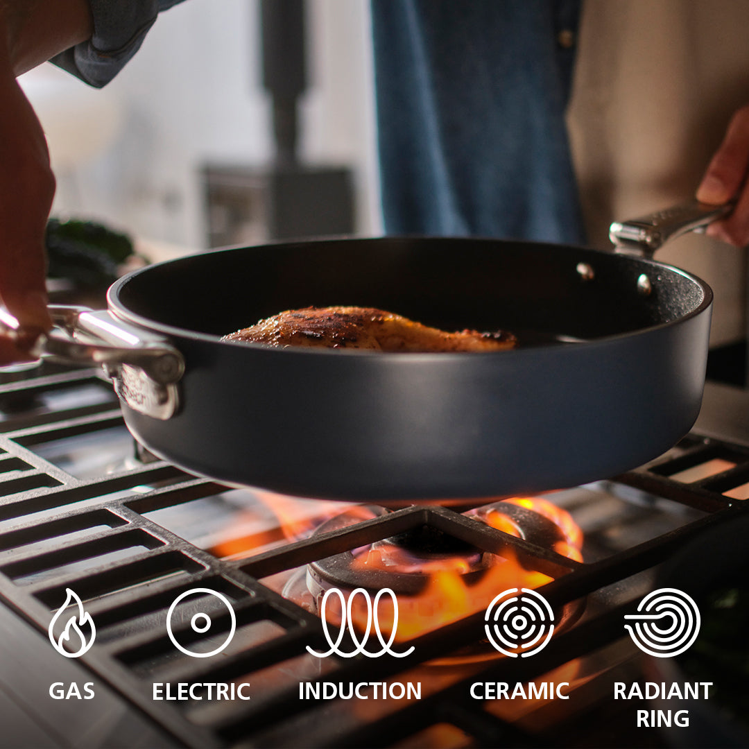 JJ Space 2 Piece Frying Pan Set