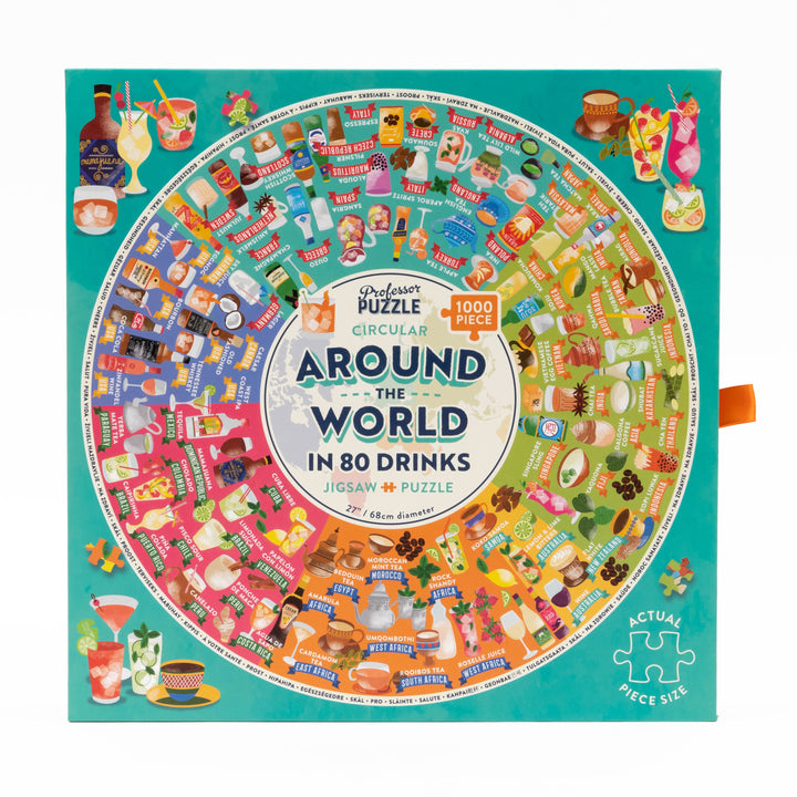 PP Around The World In 80 Drinks Jigsaw