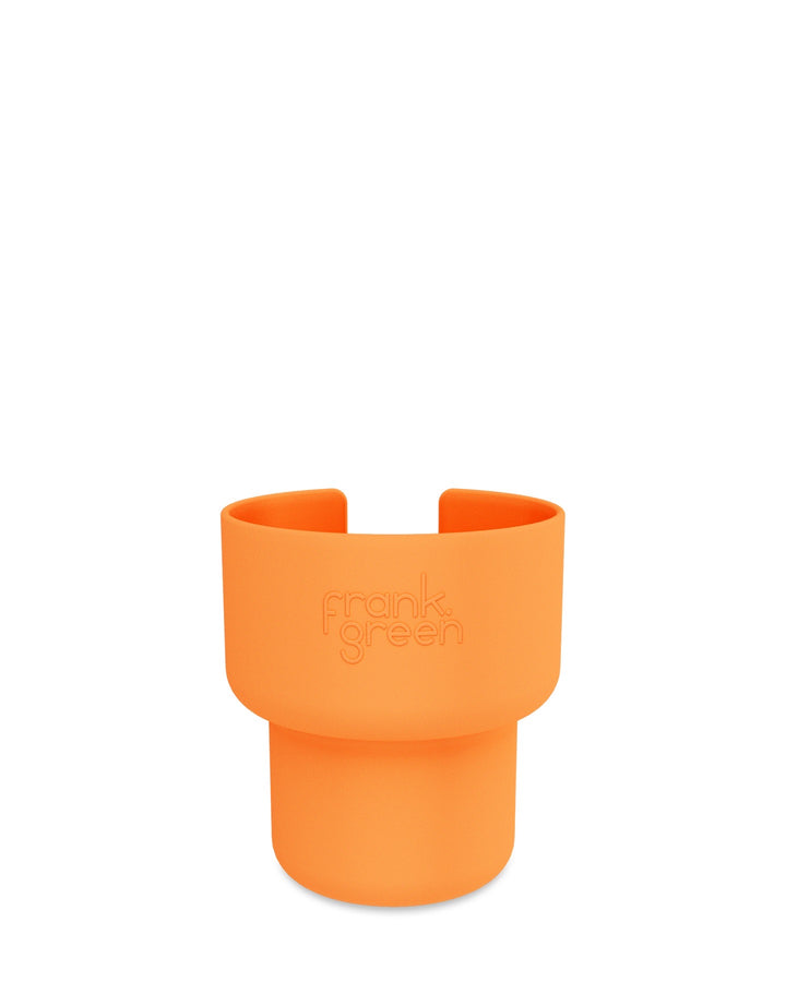 'Frank Green' Car Cup Holder Expander Neon Orange