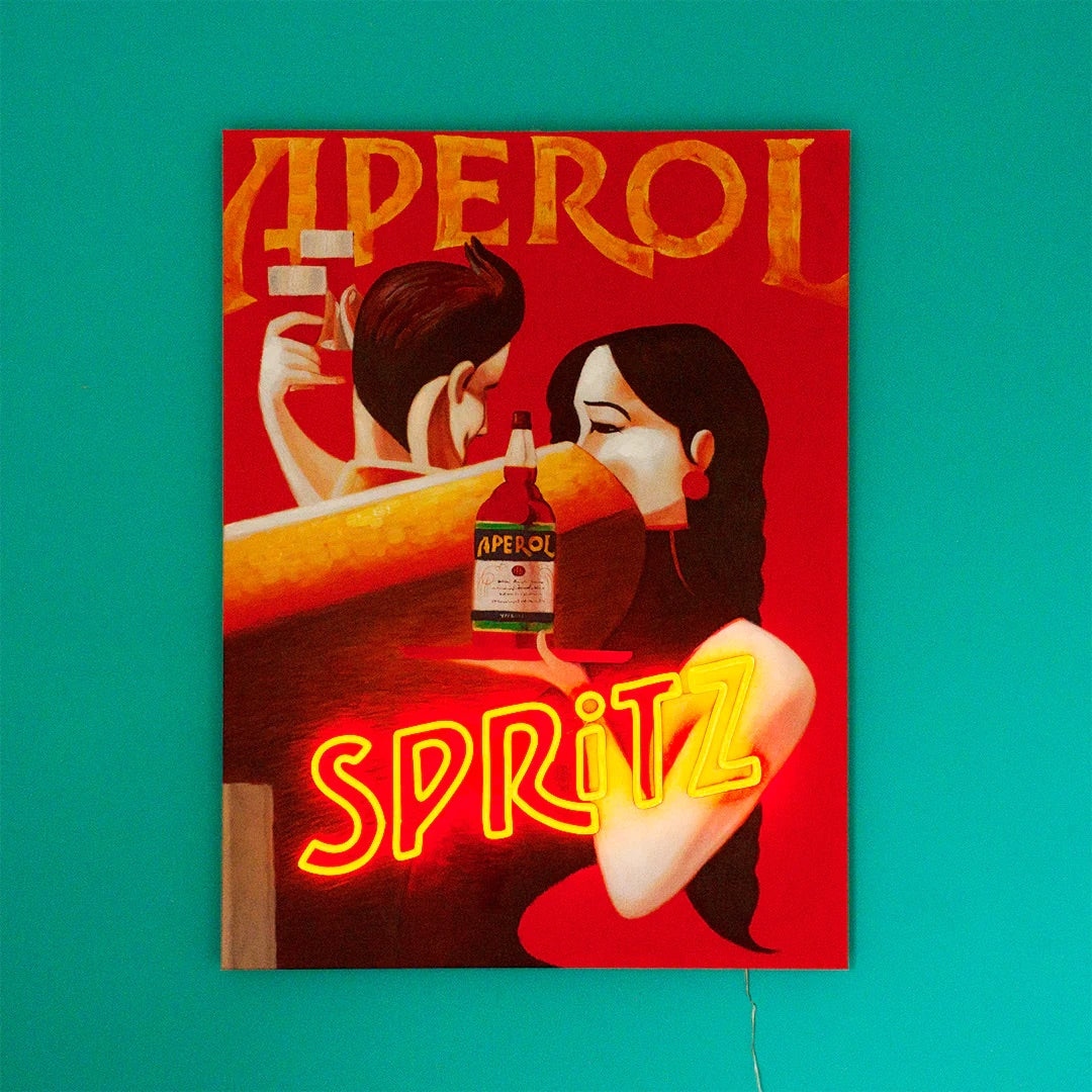 Aperol Spritz LED Neon Wall Art