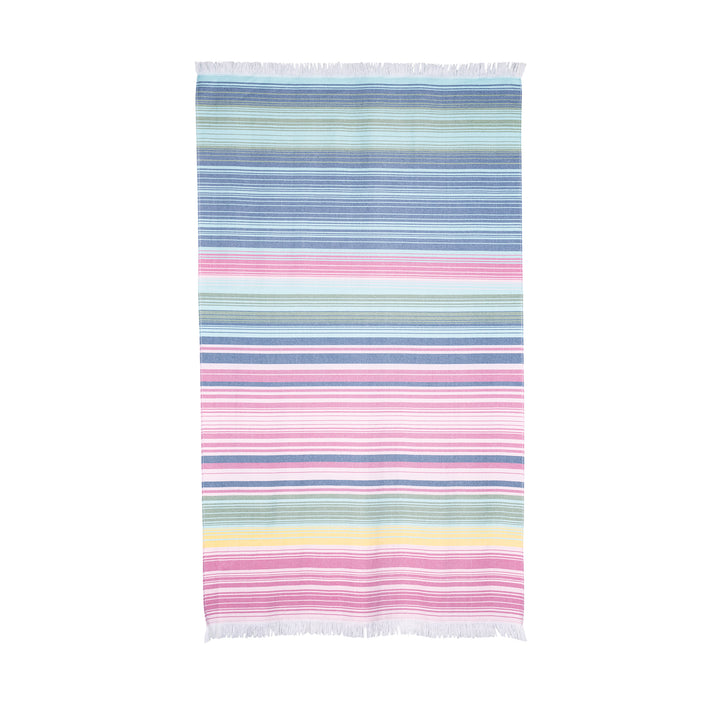 Pink Striped Towel