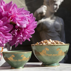 Ortigia Green Ceramic Bowls