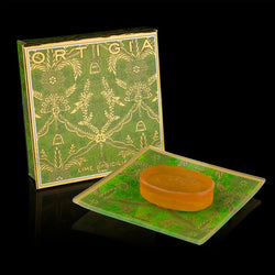 Ortigia Lime Di Sicilia Glass Plate & Soap