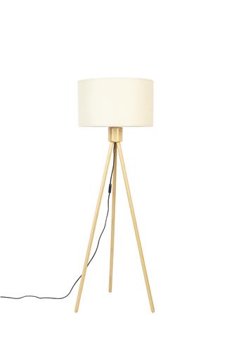 Bamboo Tripod Floor Lamp