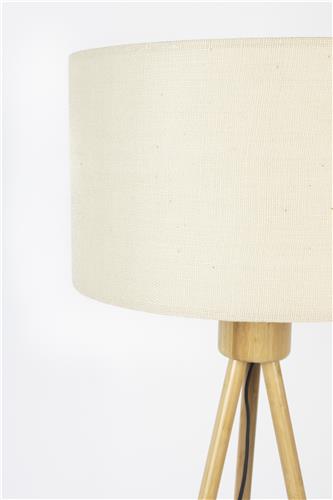 Bamboo Tripod Floor Lamp