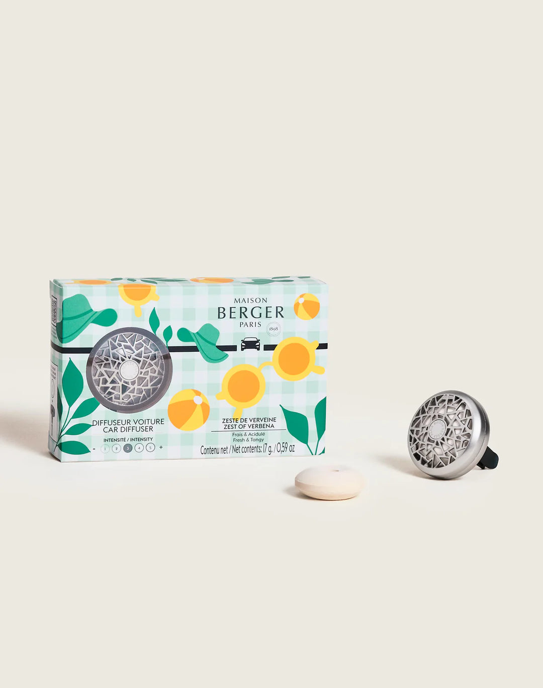 Maison Berger Zest Of Verbena Car Diffuser
