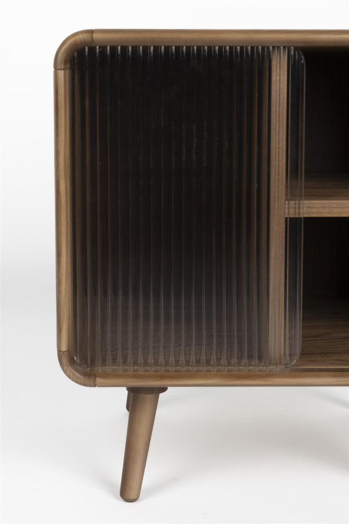 Walnut Rise Locker/Side Table