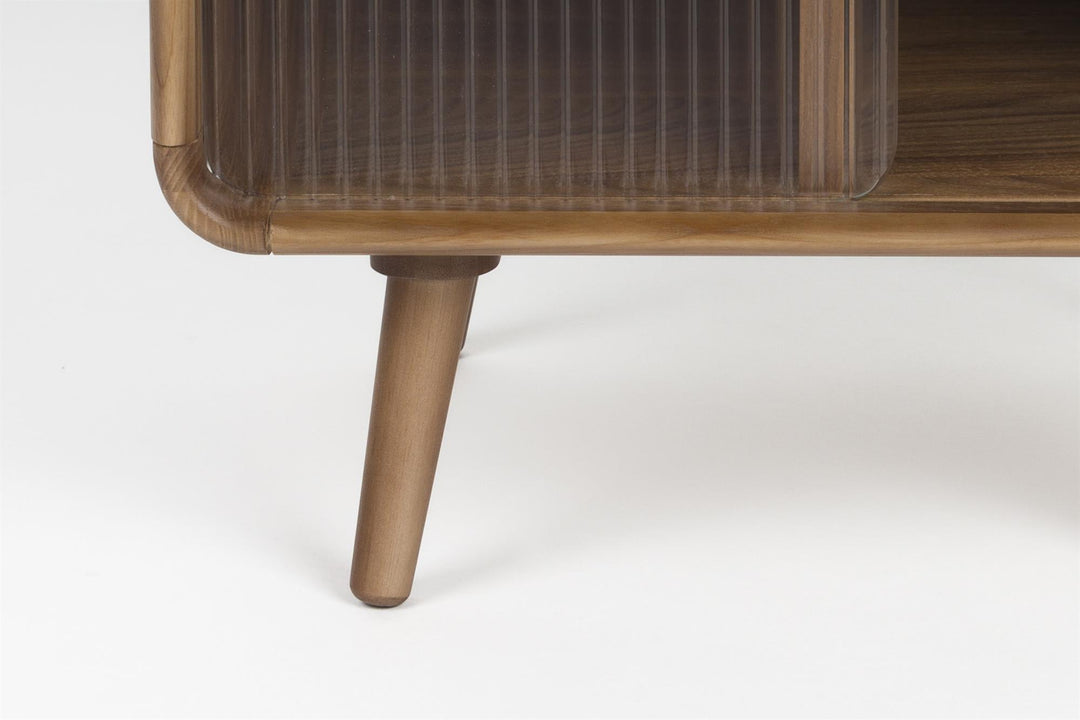 Walnut Rise Locker/Side Table