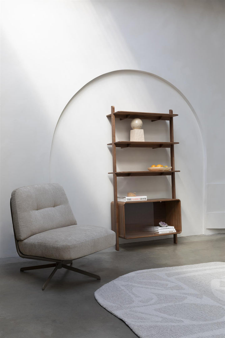 Walnut Rise Shelf