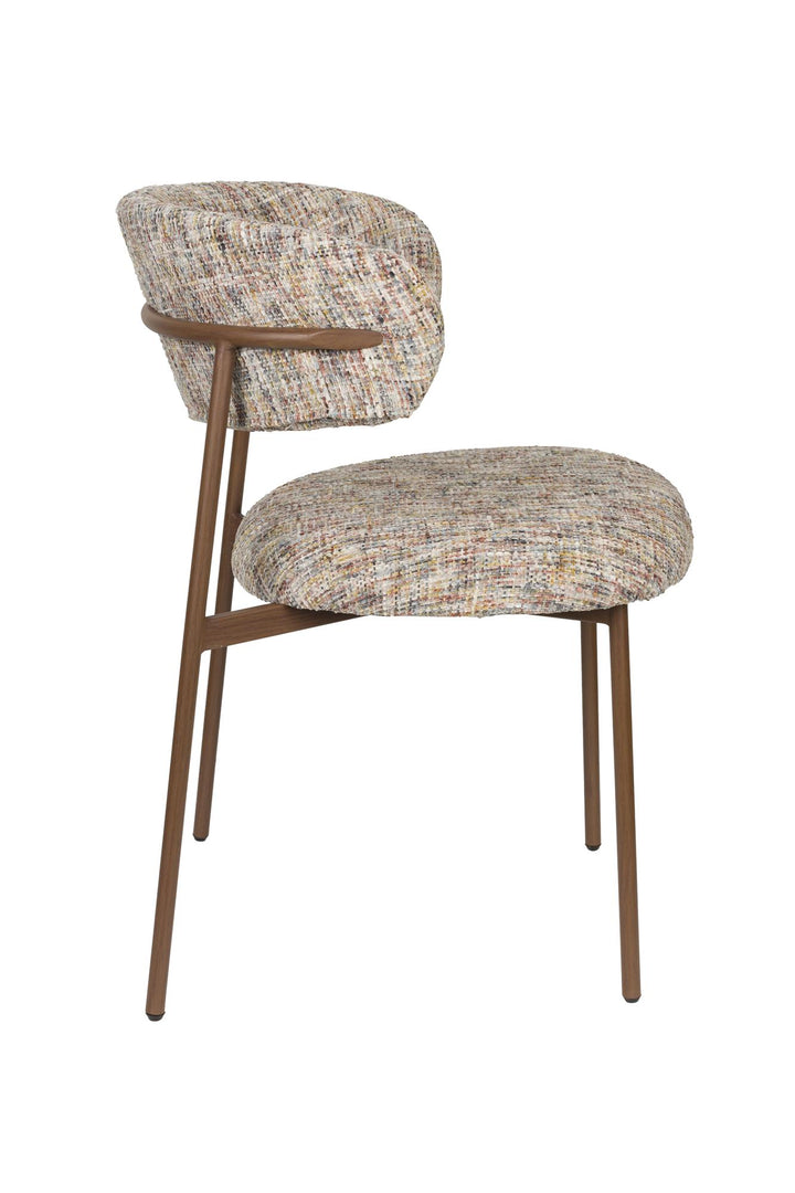 Claes Multicoloured Dining Chairs Set