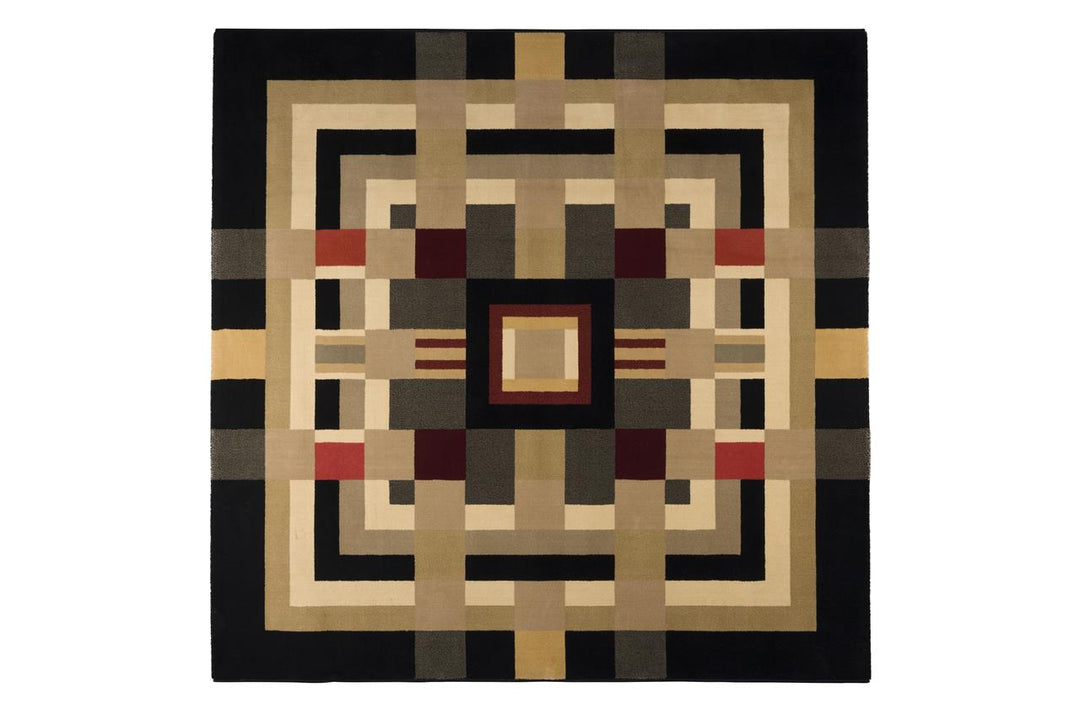Maze Square Rugs