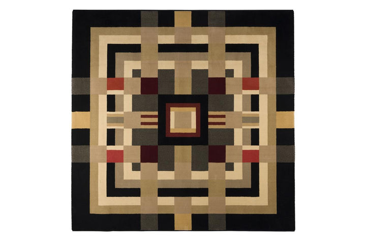 Maze Square Rugs