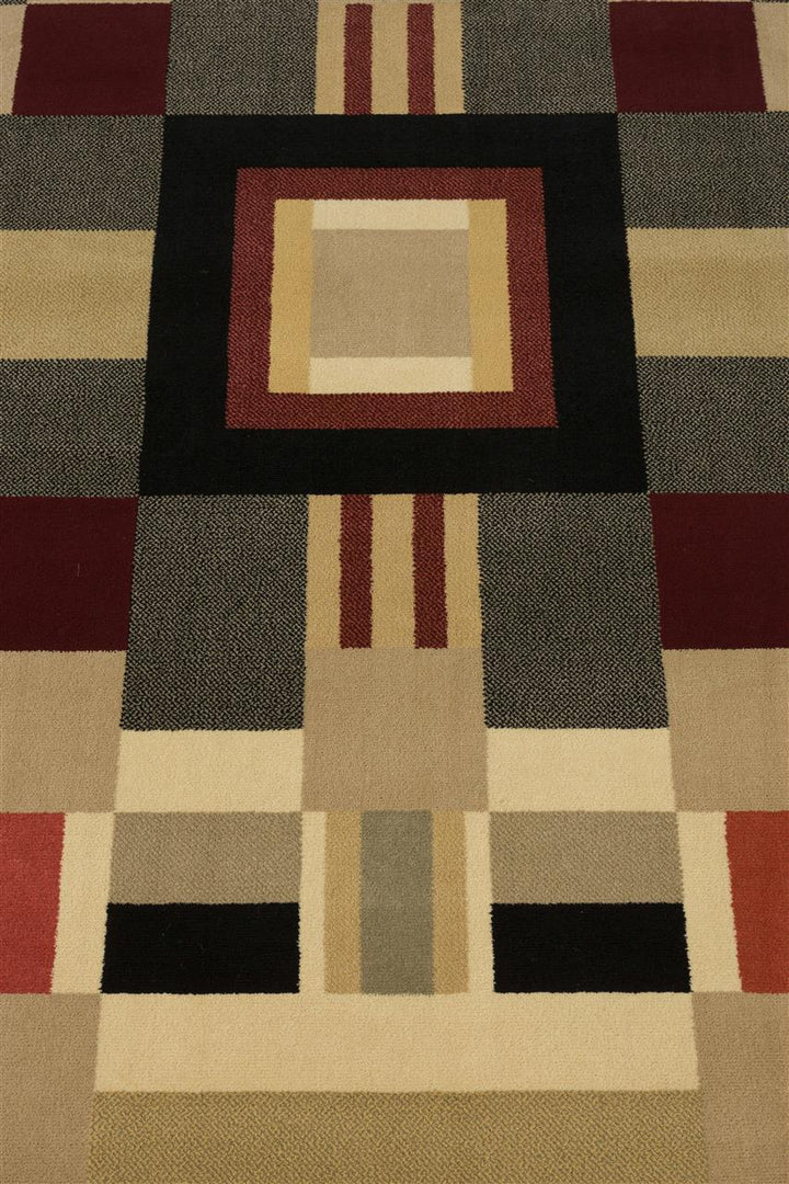 Maze Square Rugs