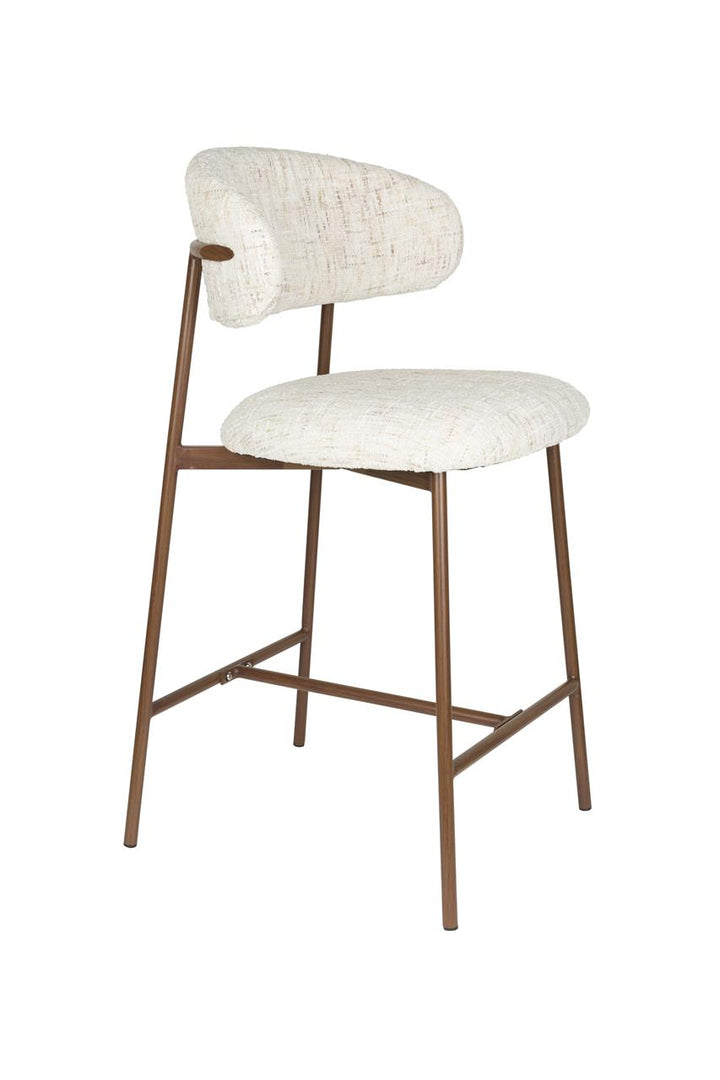Claes Off White Counter Stool Set