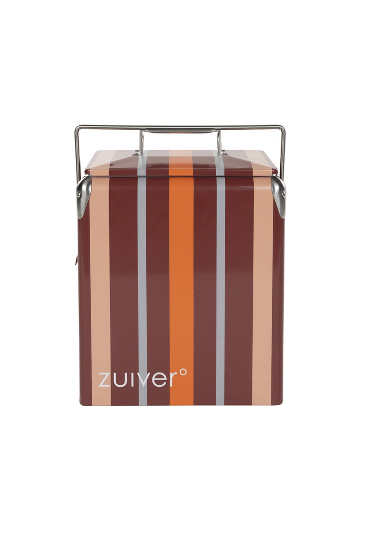 Cooler Be Wine Stripes Burgundy