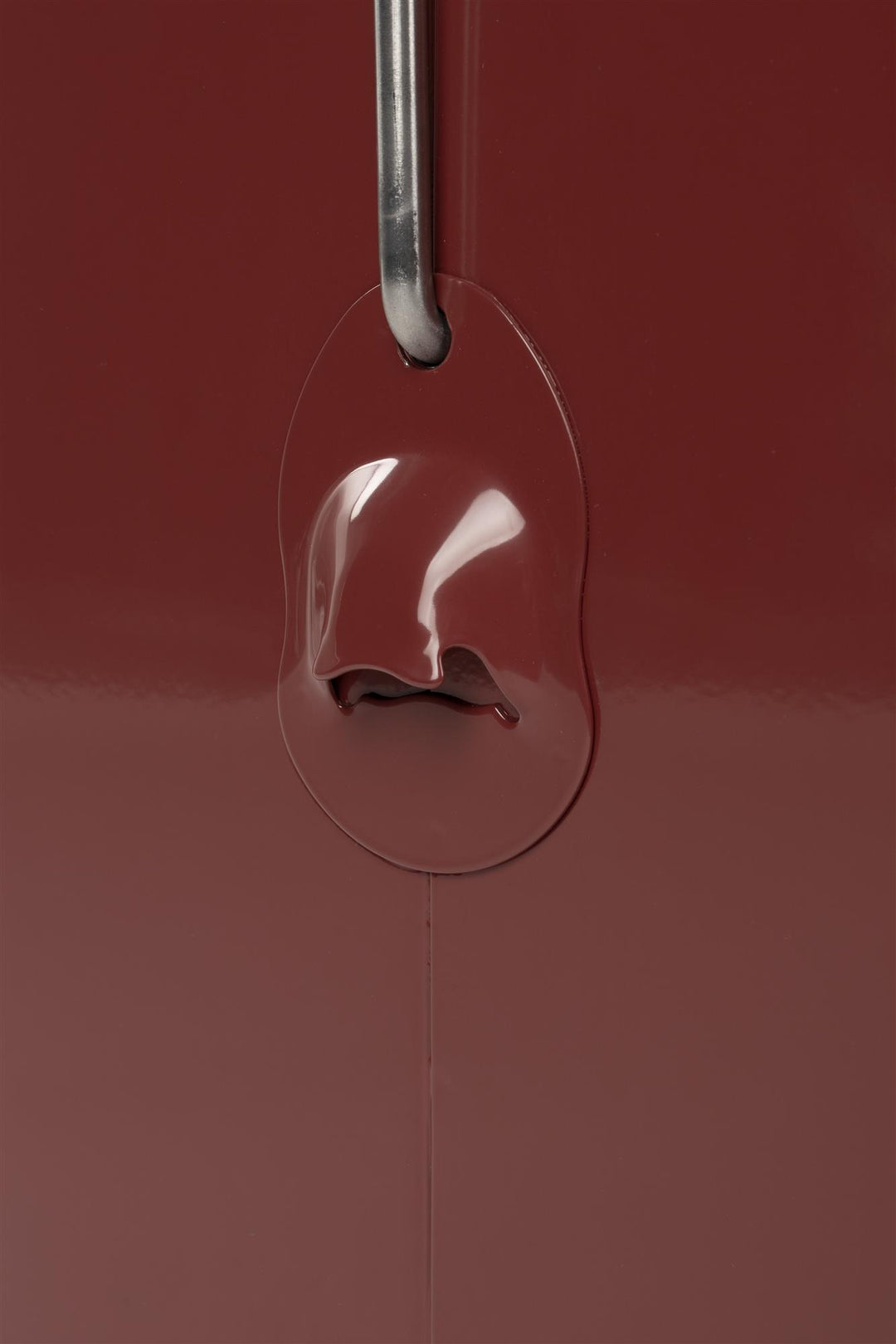 Cooler Be Wine Stripes Burgundy