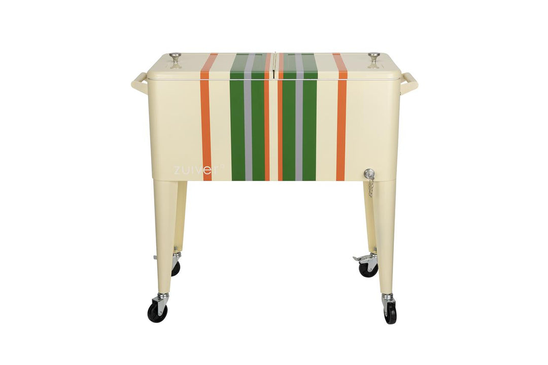 Striped Be Cool Cooler Drinks Trolleys