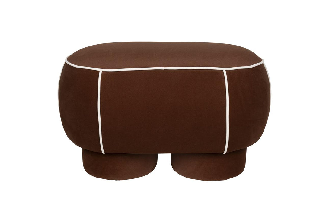 Marina Red Footstool &amp; Benches