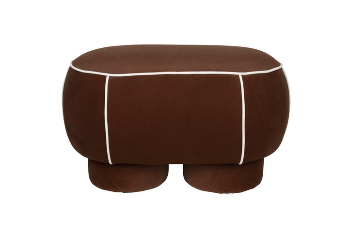 Marina Red Footstool &amp; Benches