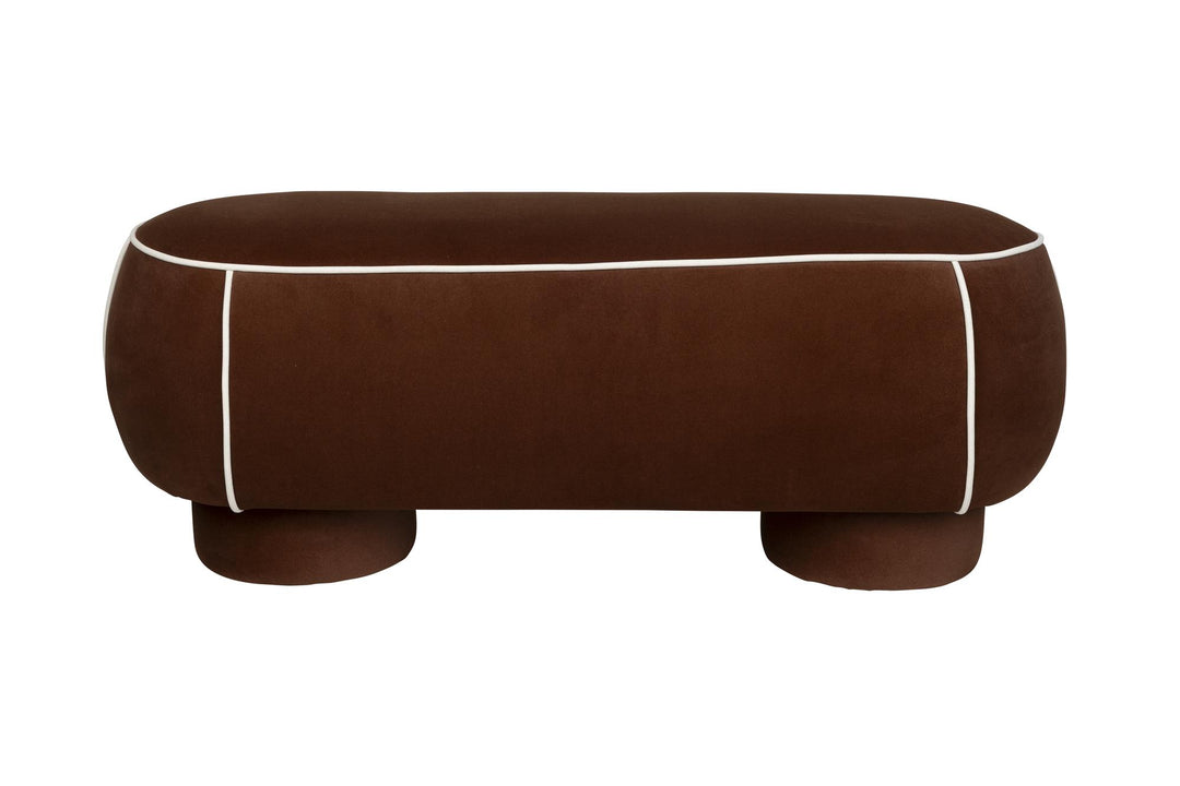 Marina Red Footstool &amp; Benches
