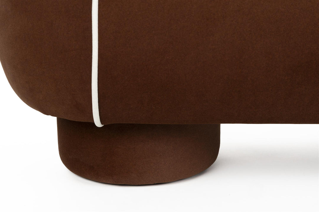 Marina Red Footstool &amp; Benches