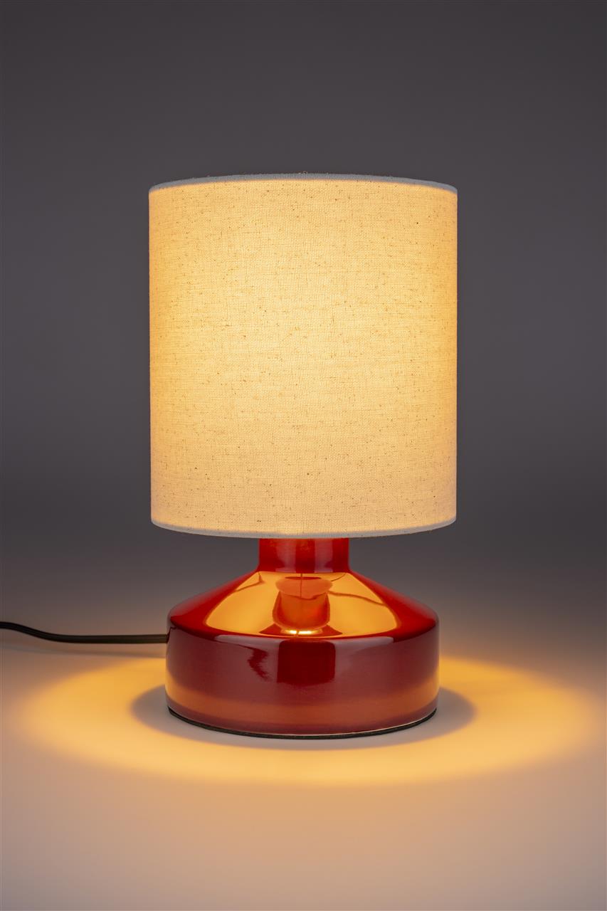Table Lamp Nook Red