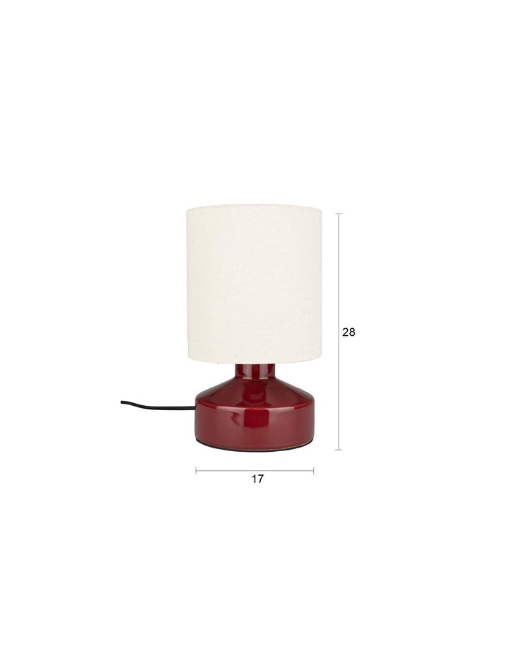 Table Lamp Nook Red
