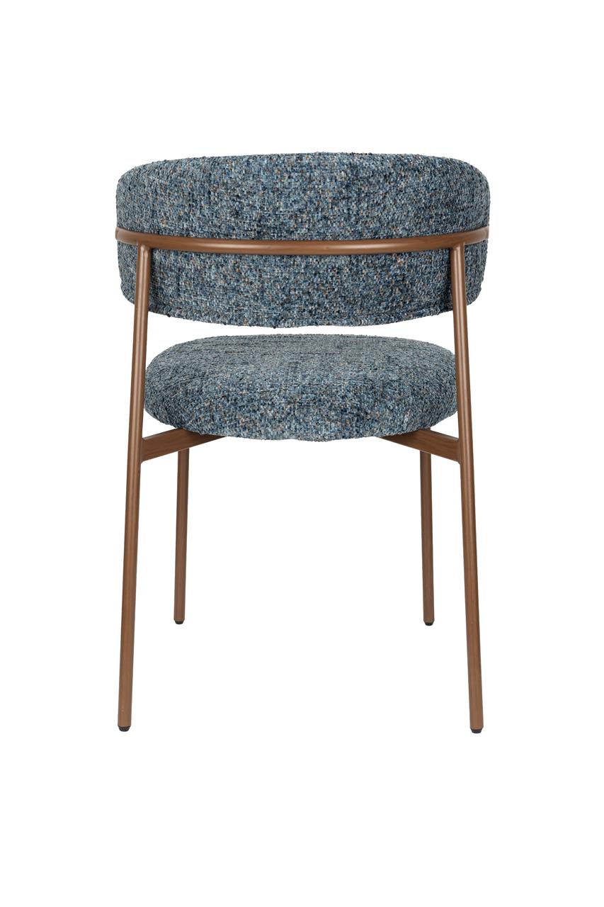 Claes Blue Dining Chairs Set