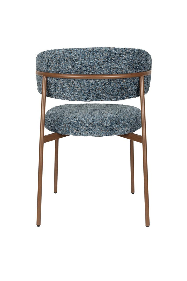 Claes Blue Dining Chairs Set