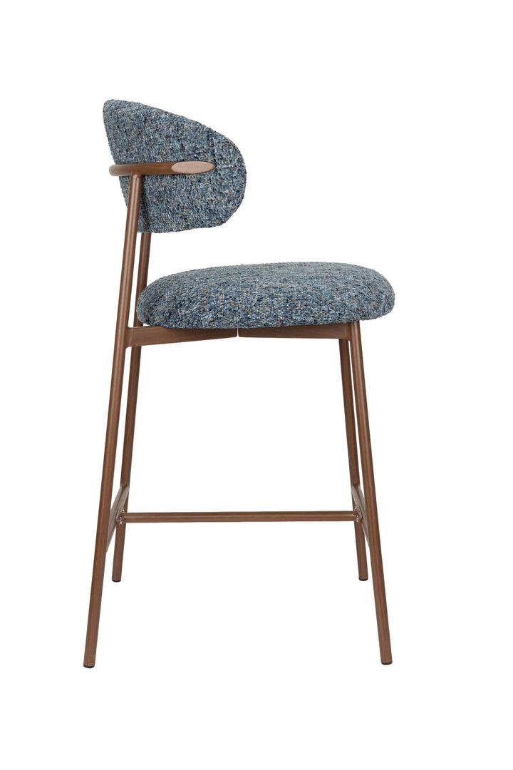 Claes Blue Counter Stool Set