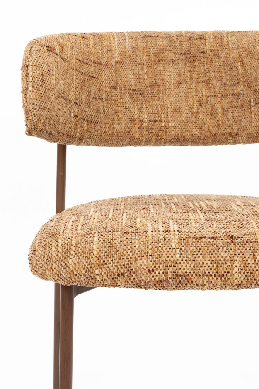 Claes Ochre Green Dining Chairs Set