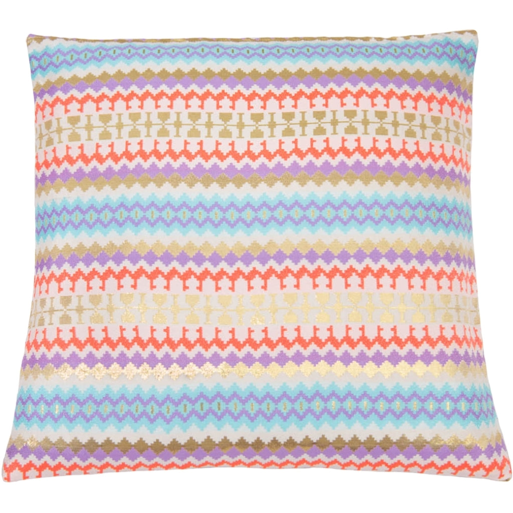 Dagny Multicoloured & Gold Cushion