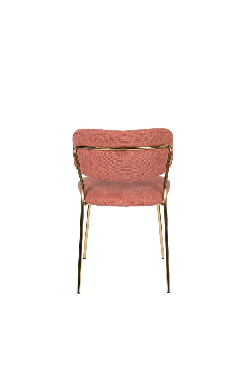 Pink &amp; Gold Leg Jolien Chairs Set