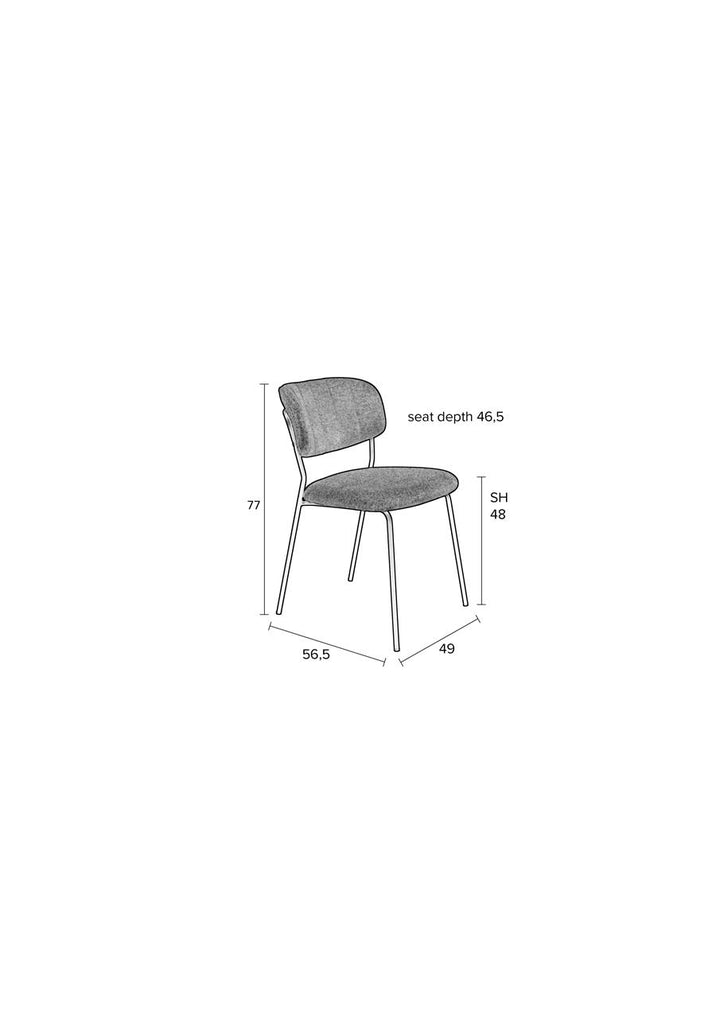 Light Green &amp; Gold Leg Jolien Chairs Sets