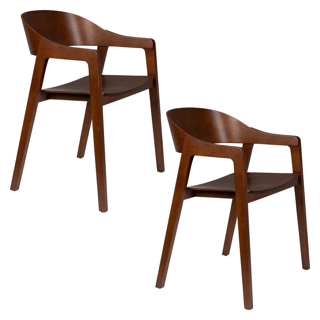 Westlake Walnut Chair Set