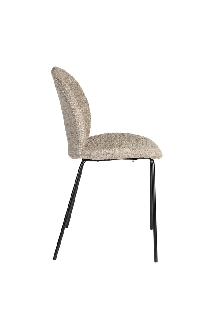 Zuiver Beige Bonnet Dining Chairs Set