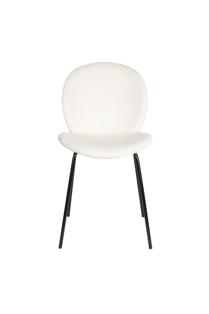 Zuiver Off White Bonnet Dining Chairs Set