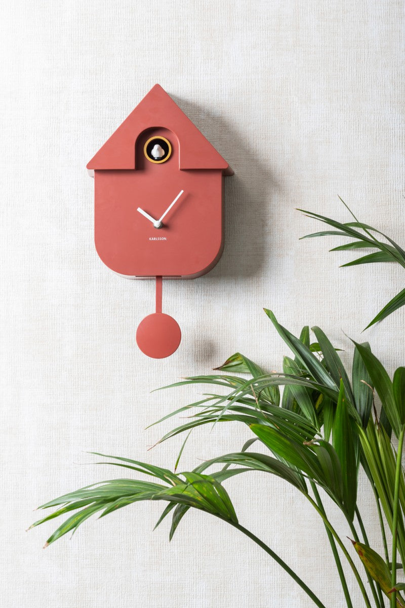 Modern 'Bird Song' Wall Clocks