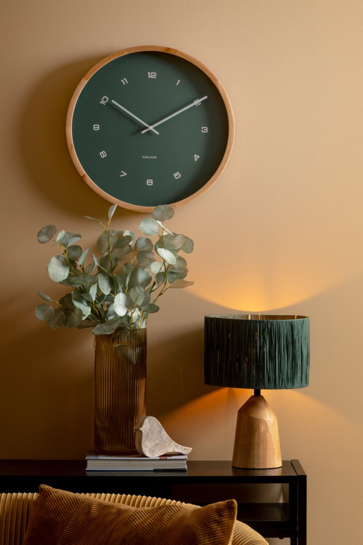 Jungle Green Modesta Wall Clock