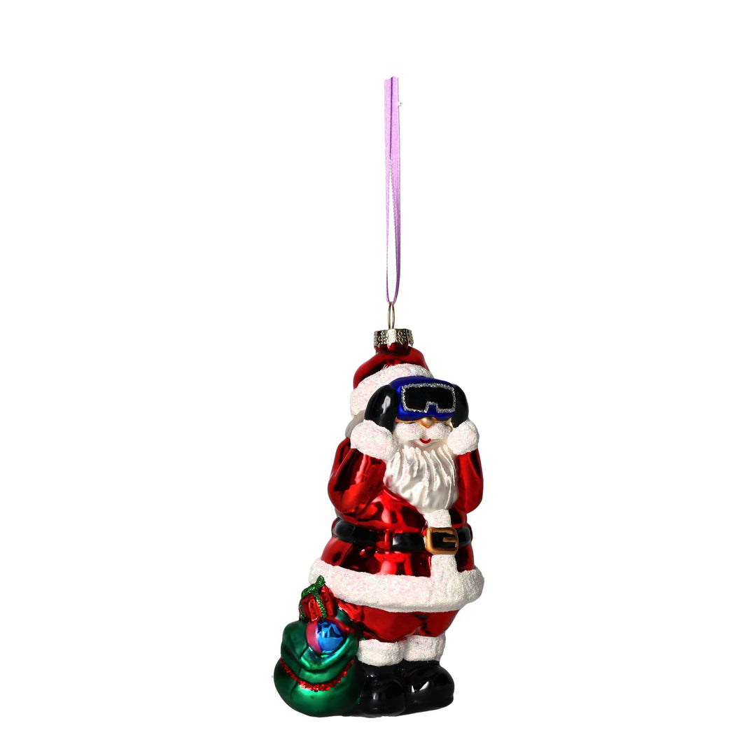 Santa With VR Glasses Decoration