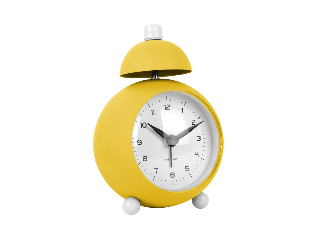 Chaplin Bright Yellow Alarm Clock