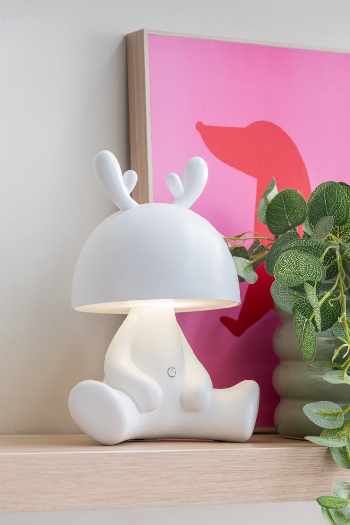 White Deer Rechargeable Table Lamp