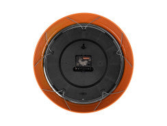 Modern Retro Orange Wall Clock