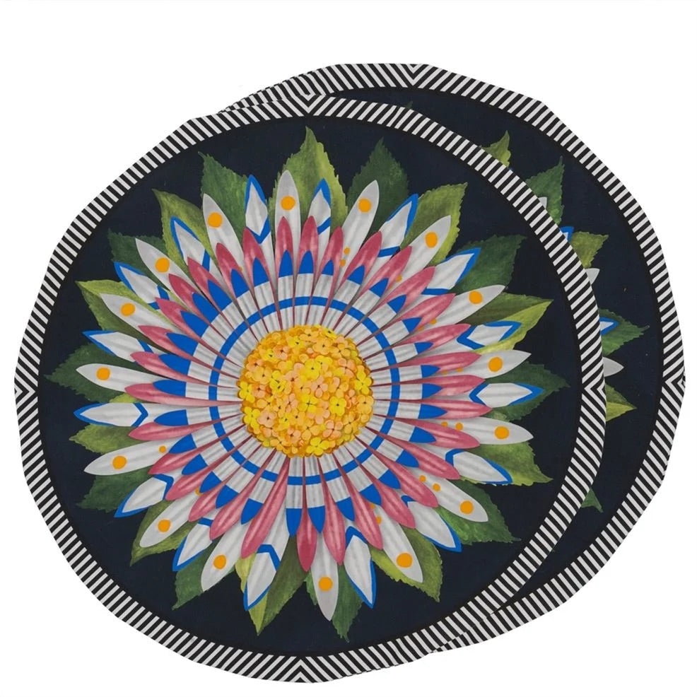 Christian Lacroix Fleur Fardee Round Cushion